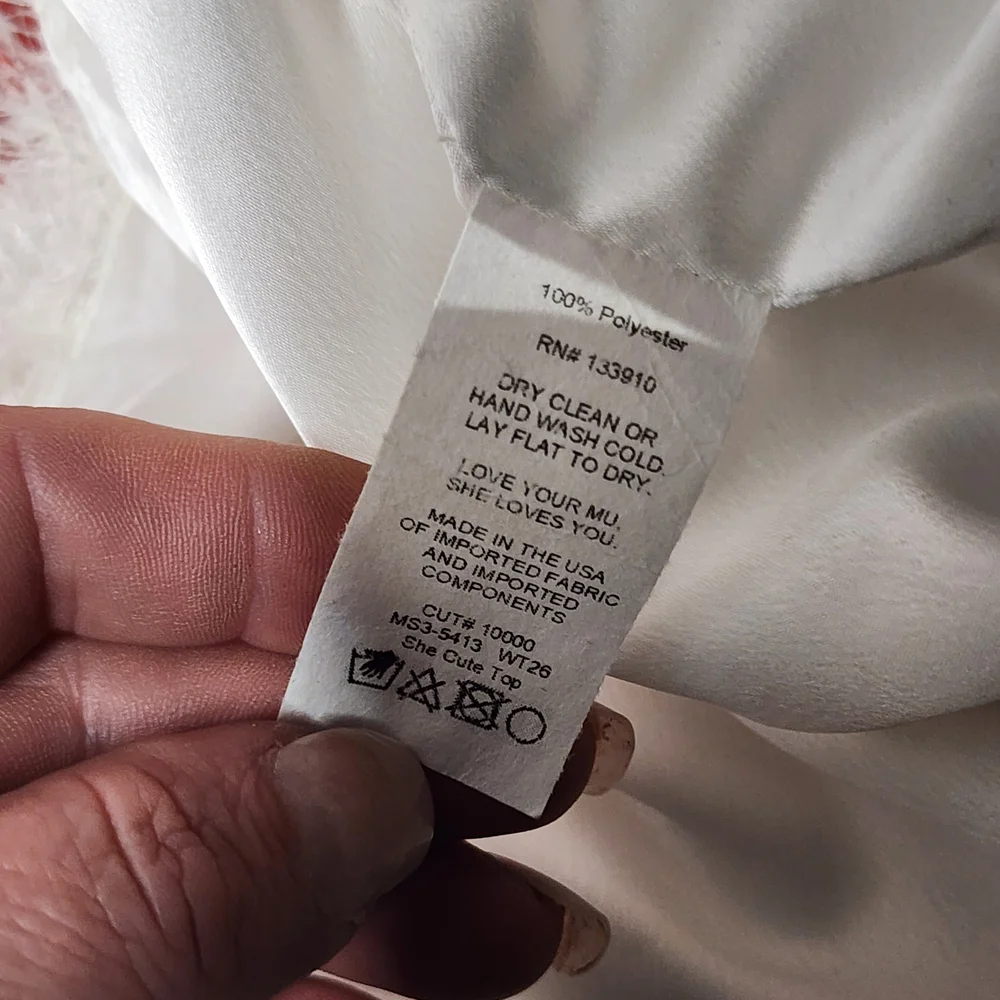 Show Me Your MuMu She Cute White Faux Feather Fuzzy Top, size XL - Picture 4 of 6